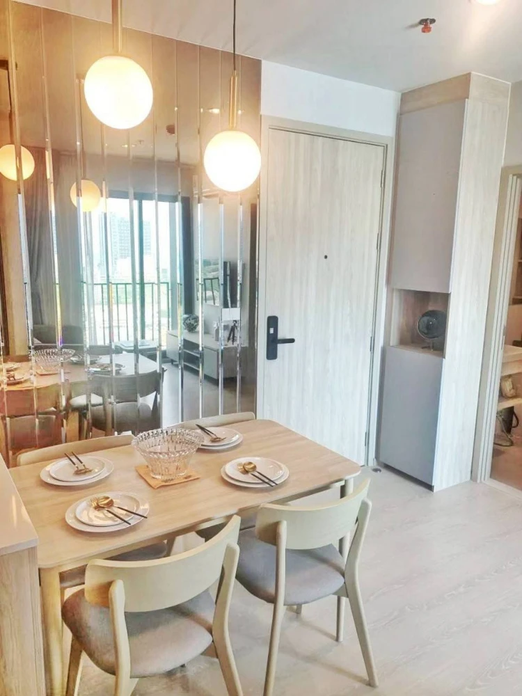For rent!! Noble New Mega Plus Bangna, 33rd floor, fully furnished, ready to move in, hurry up and book now!!