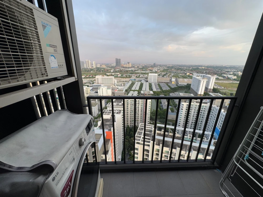 For rent: Noble Srinakarin-Lasalle, ready to move in, fully furnished, high floor, unobstructed view, reserve now before it's too late!!!