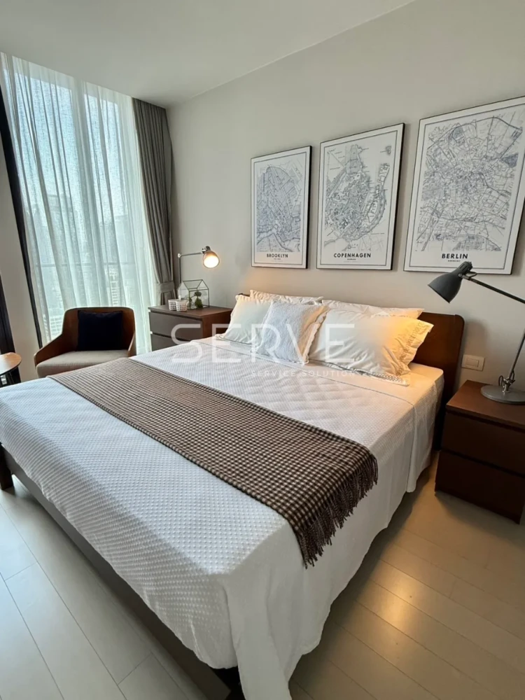 For Rent Noble Ploenjit | 2 BR 1 BA | High Floor, Fully Furnished