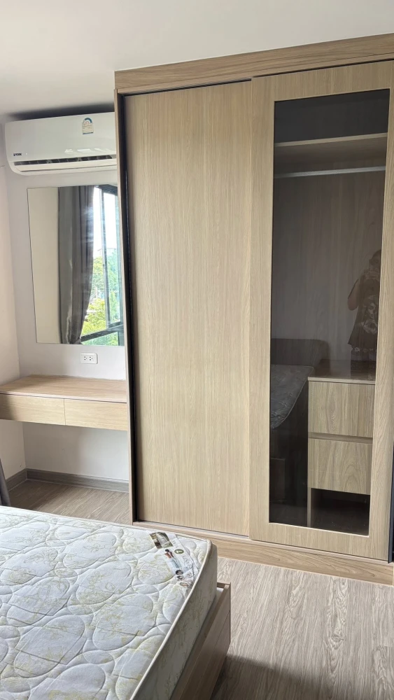 For rent: Polis Condo Suksawat 64, ready to move in, fully furnished, affordable price, reserve now!