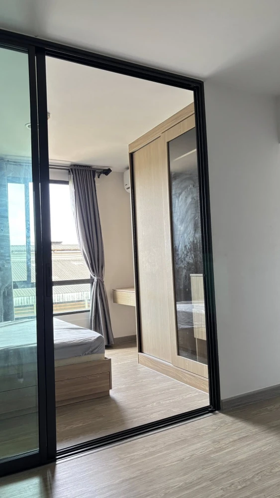 For rent: Polis Condo Suksawat 64, ready to move in, fully furnished, affordable price, reserve now!