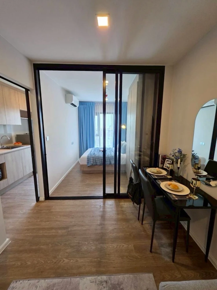 For rent, Modiz Sukhumvit 50, beautiful room, fully furnished, worth living in, book now, don't miss out, hurry!
