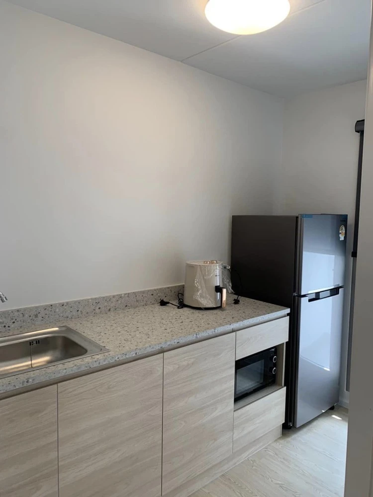 For rent, Mori Condominium, Muang Thong Thani, 5th floor, spacious room, fully furnished, ready to move in, complete, all here in one place.