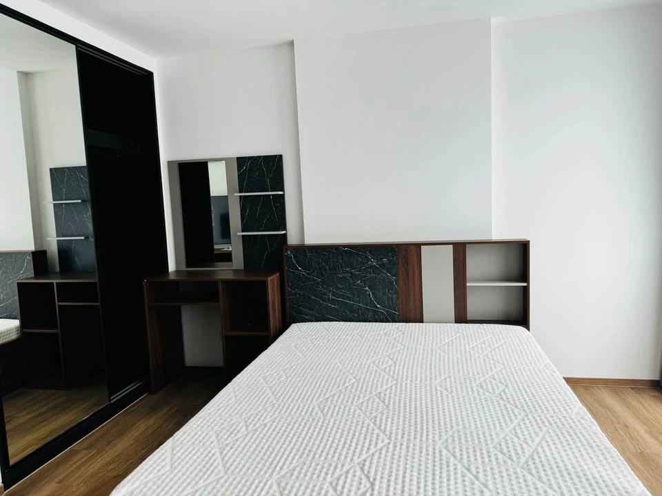 For rent: Cybic Ratchada 32, furniture in the whole room from Funibox, beautiful design, strong, well-organized, not cramped, you must book this.