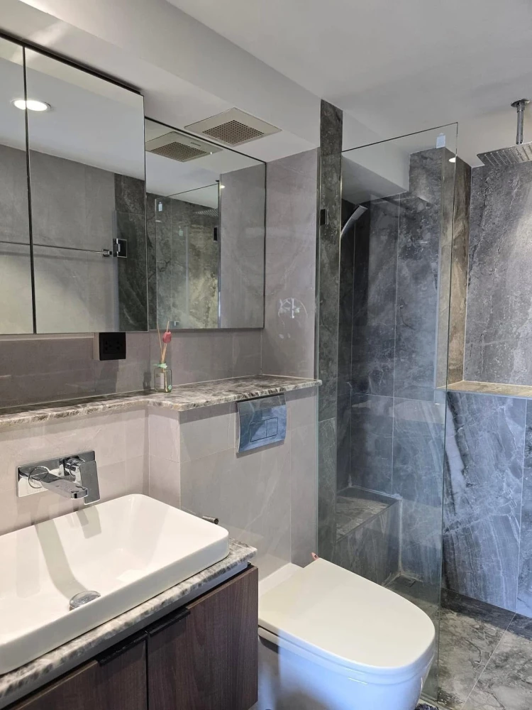 For rent: Knightsbridge Palm Sathorn, high floor, elegantly decorated, comfortable, fully furnished, reserve now, don't miss out!