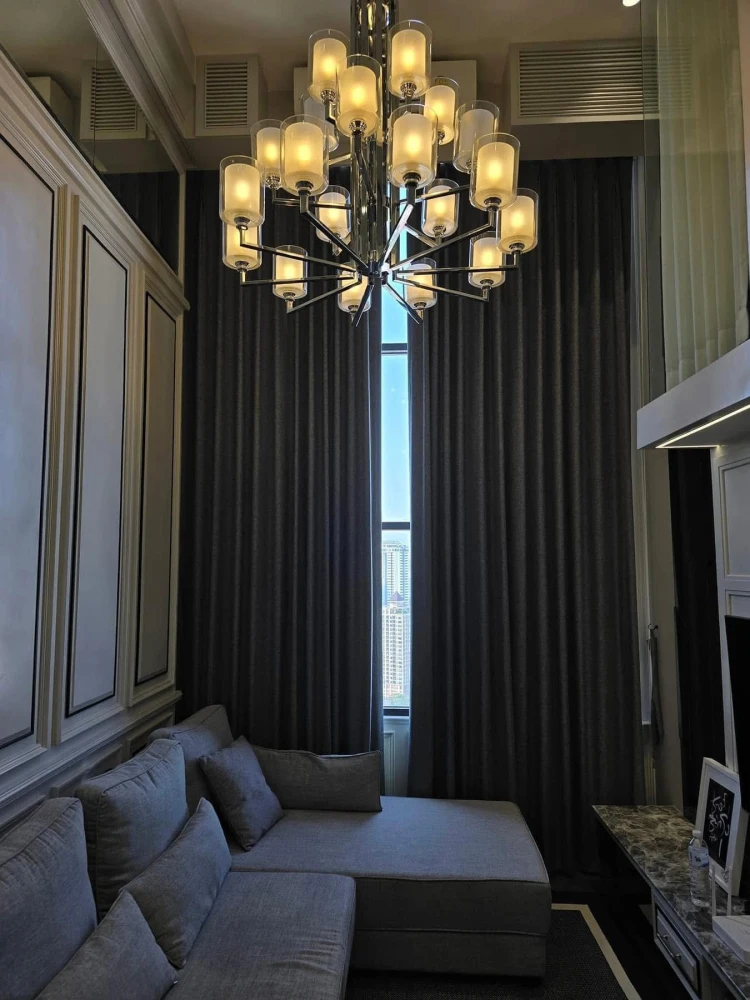 For rent: Knightsbridge Palm Sathorn, high floor, elegantly decorated, comfortable, fully furnished, reserve now, don't miss out!