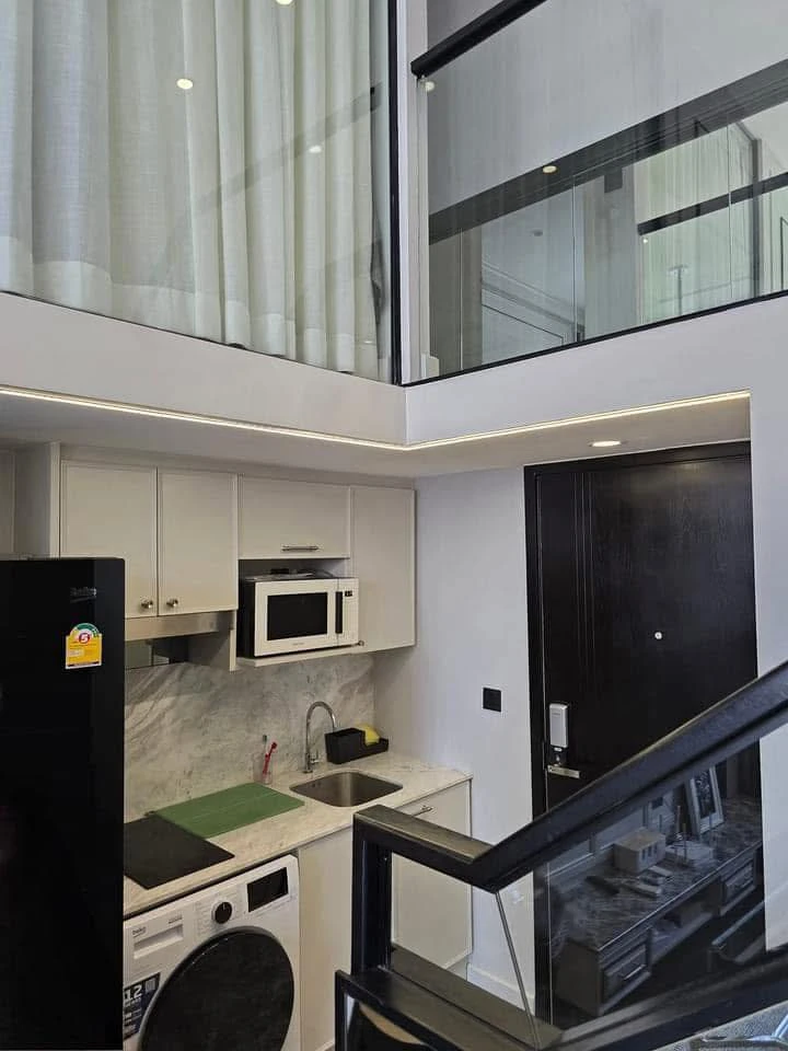 For rent: Knightsbridge Palm Sathorn, high floor, elegantly decorated, comfortable, fully furnished, reserve now, don't miss out!