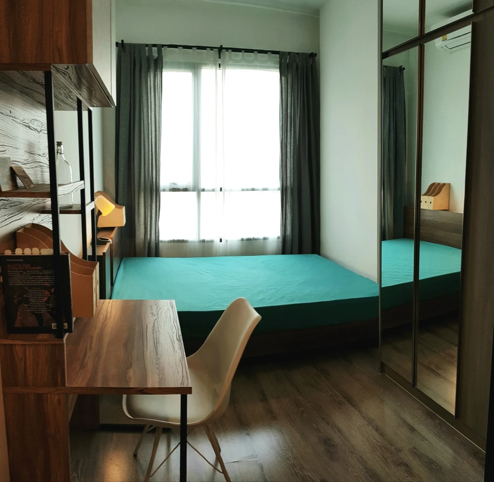 For rent: Knightsbridge Collage Ramkhamhaeng, 9th floor, fully furnished, fully equipped with electrical appliances. Don't miss it!