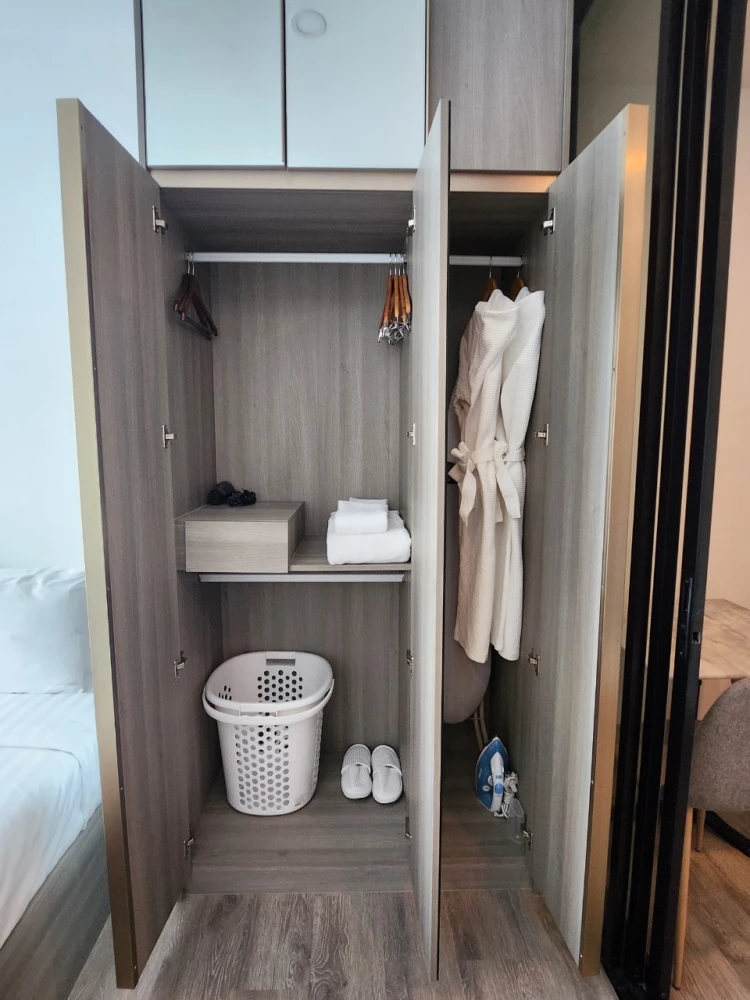 For rent: Knightsbridge Sukhumvit - Theparak, ready to move in, fully furnished, come and reserve now.