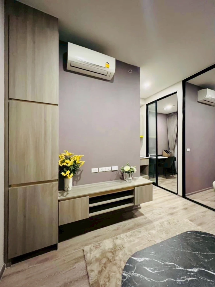 For rent: Knightsbridge Kaset Society, furnished room, ready to move in, complete facilities, hurry and book now, don't miss out.