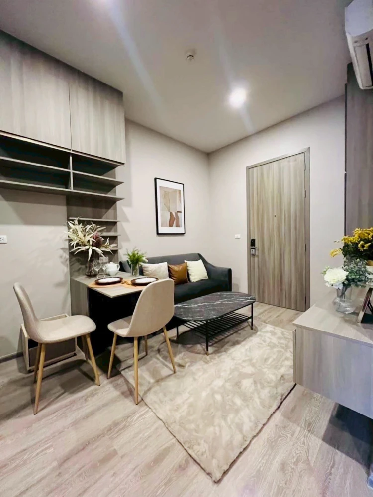 For rent: Knightsbridge Kaset Society, furnished room, ready to move in, complete facilities, hurry and book now, don't miss out.