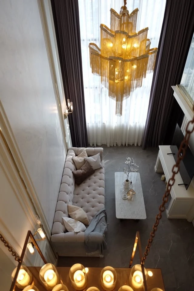 For rent: Knightsbridge Prime Sathorn, 2 bedrooms, 1 bathroom, beautifully decorated with built-in furniture, Modern Luxury style, hurry and reserve n