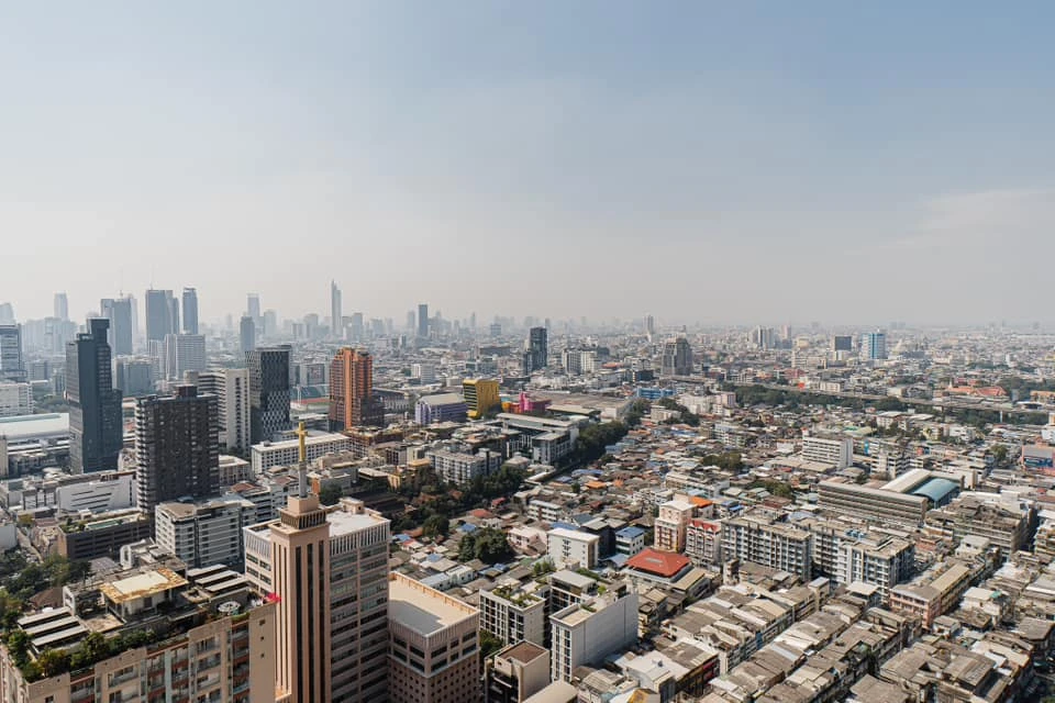 For rent: Pine by Sansiri, high floor, 35th floor, beautiful view, fully furnished, very excellent, just come and move in.