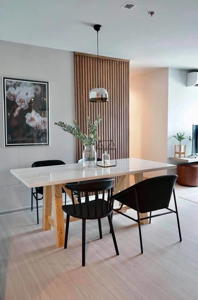 For rent: Life Ladprao, 2 bedrooms, 2 bathrooms, lots of usable space, fully furnished, don't miss it.