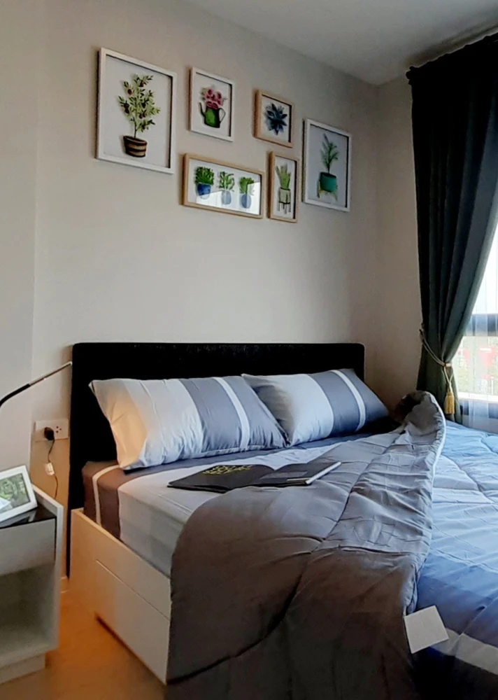For rent!! iCondo Green Space Sukhumvit 77 Phase 2, 2nd floor, Building A, spacious room, ready to move in, don't miss it!!