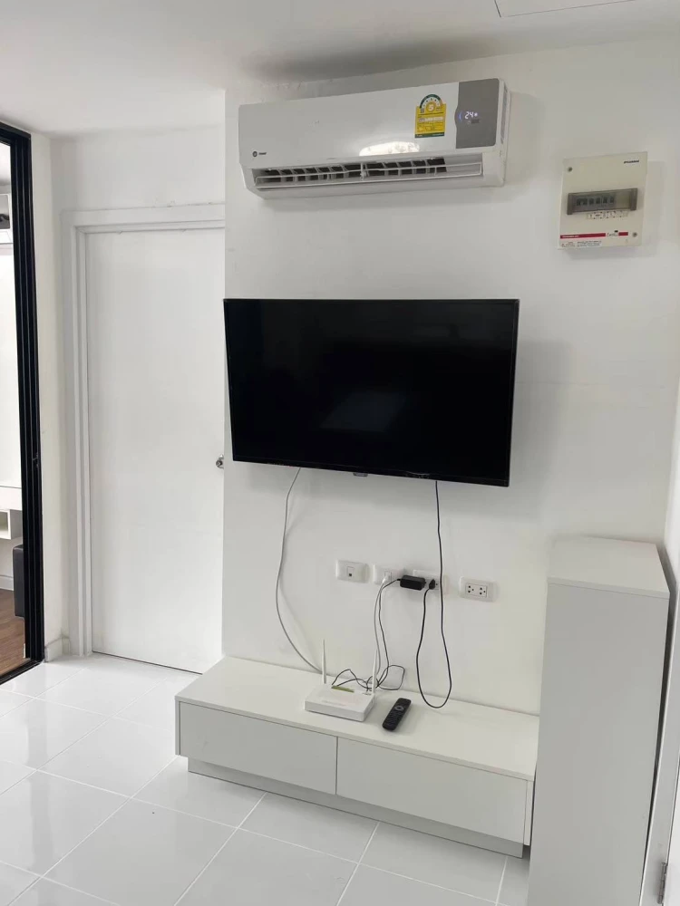 For rent, Icondo Salaya, 2 rooms, ready to move in, fully furnished + electrical appliances, book now, don't miss out++