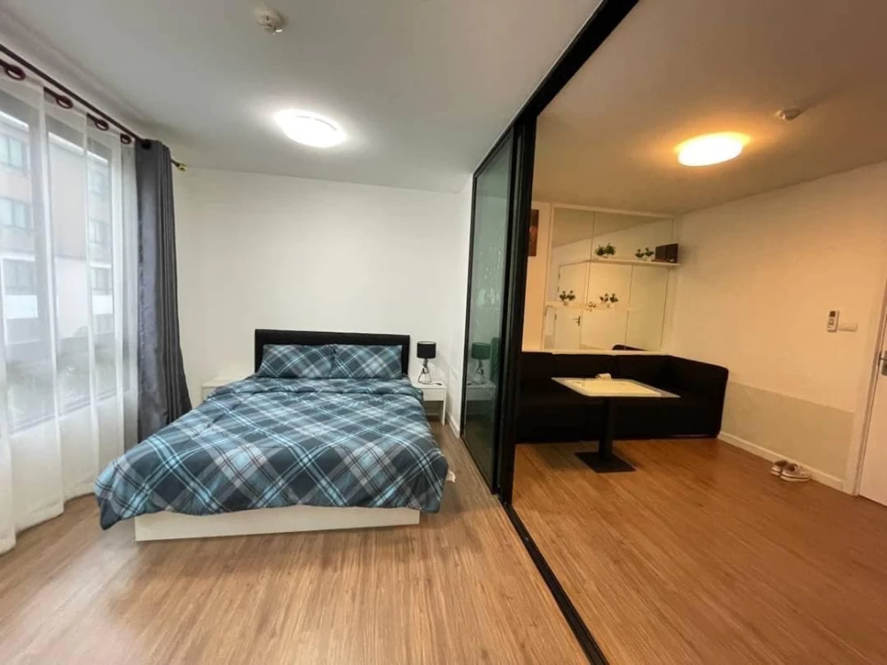 For rent, Icondo Salaya 2 The Campus, a nice room, complete with furniture and appliances. Book now, don't miss out.