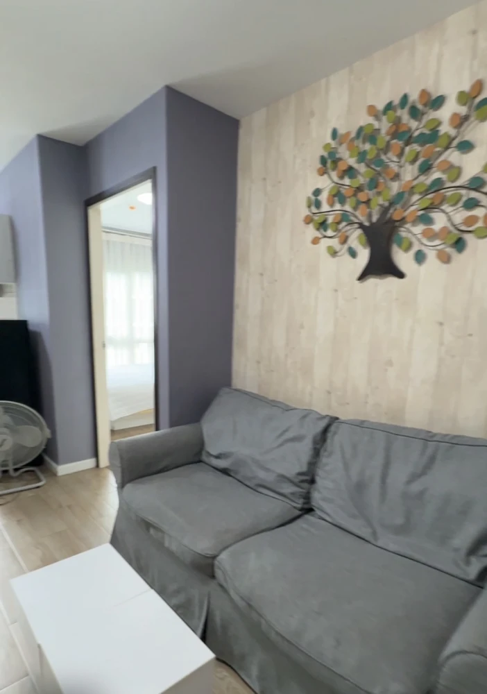 For rent!! ICONDO Sukhumvit 103, 5th floor, Building C, swimming pool view, fully furnished, ready to move in, don't miss out!!