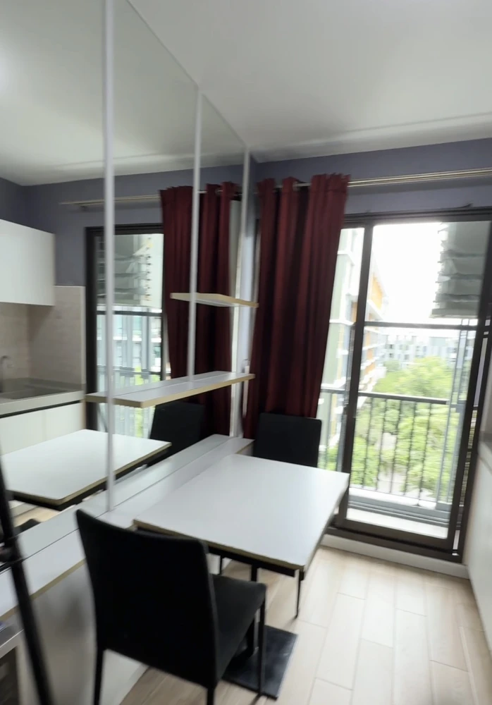 For rent!! ICONDO Sukhumvit 103, 5th floor, Building C, swimming pool view, fully furnished, ready to move in, don't miss out!!