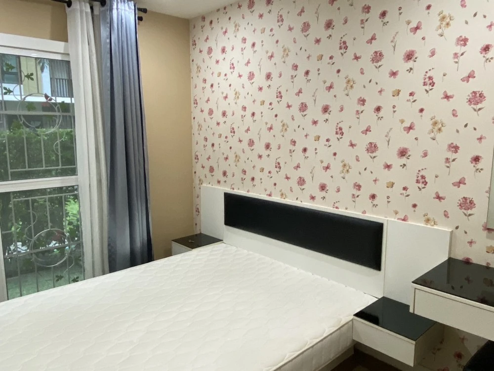 For rent!! ICONDO Sukhumvit 105, 1st floor, Building A2, beautiful room, fully furnished, ready to move in, don't miss it!!