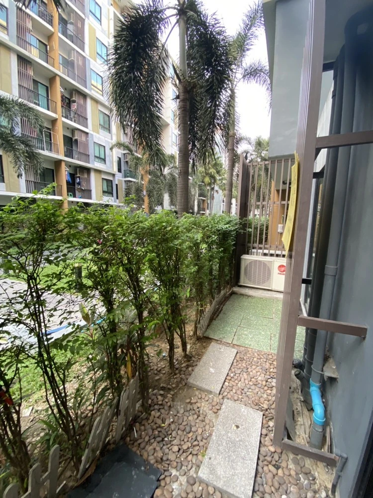 For rent!! ICONDO Sukhumvit 105, 1st floor, Building A2, beautiful room, fully furnished, ready to move in, don't miss it!!