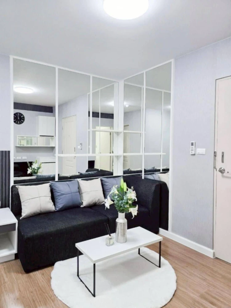 For rent: iCondo Sukhumvit 105. Spacious room with plenty of space, beautifully decorated with high-quality furnishings. Book now!