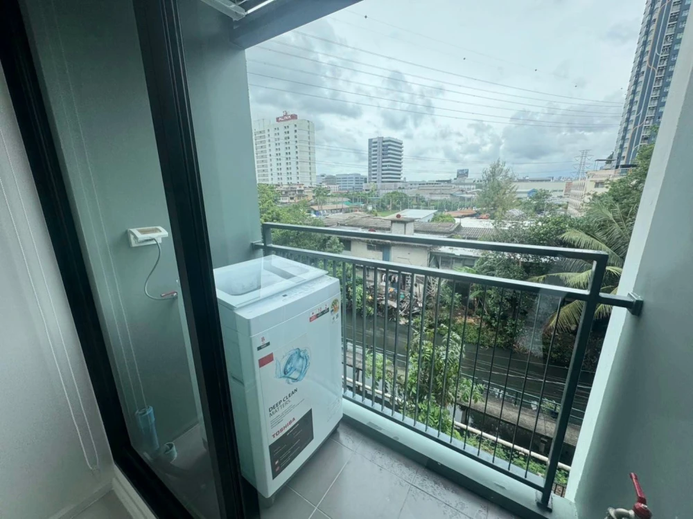 ให้เช่า!! ไอคอนโด แอคทีฟ พัฒนาการ ชั้น 4 ตึก​ B​ ห้องสวยน่าอยู่มาก เฟอร์นิเจอร์ครบ พร้อมเข้าอยู่ รีบจองเลย!!