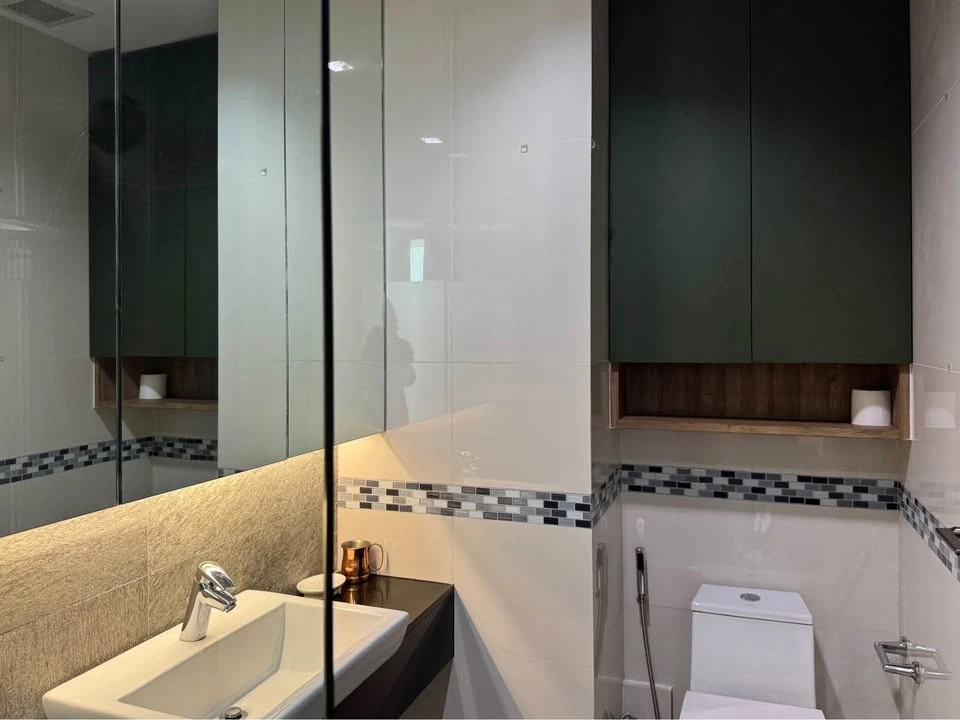 For rent, Ideo Q Phayathai, 37th floor, high floor, beautiful view, open, Duplex room, high ceiling, fully furnished, ready to move in