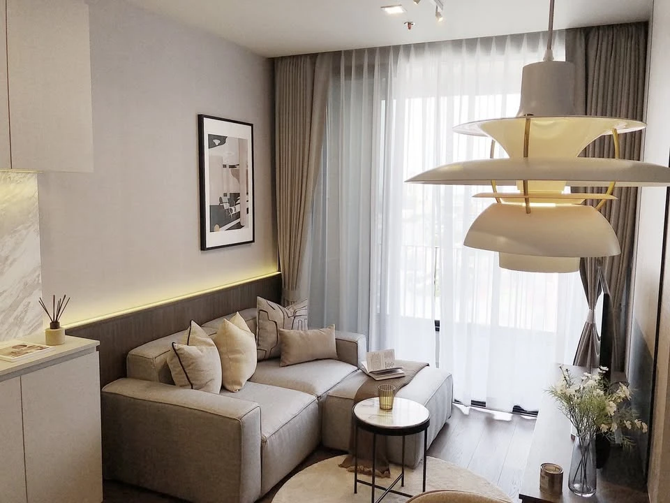 For rent: Ideo Q Sukhumvit 36. The layout is the best proportion. No block view. Clear view. Natural light. Hurry and book now. images