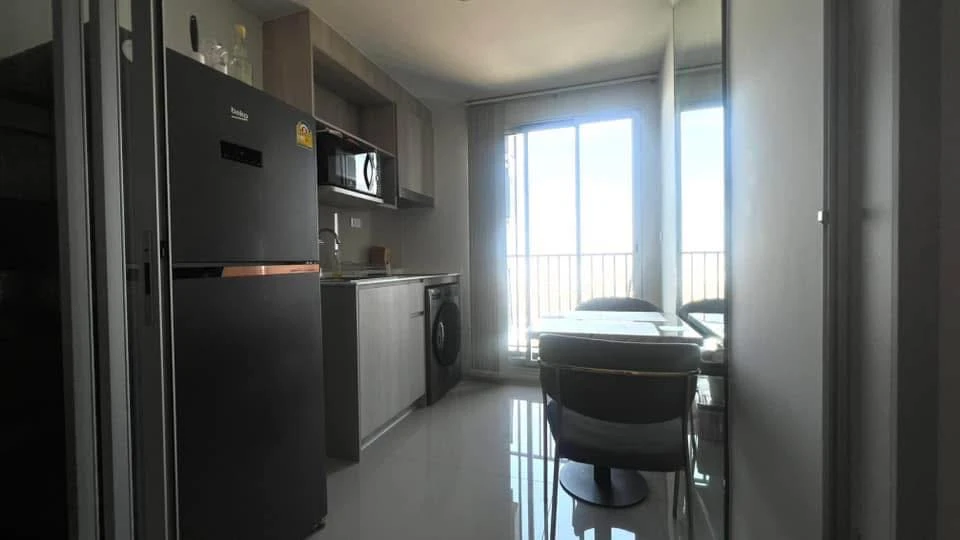 For rent: Ideo Charan 70 - Riverview, 31st floor, very high, swimming pool view, complete facilities, book now