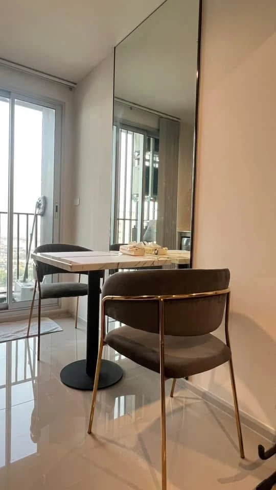 For rent: Ideo Charan 70 - Riverview, 31st floor, very high, swimming pool view, complete facilities, book now