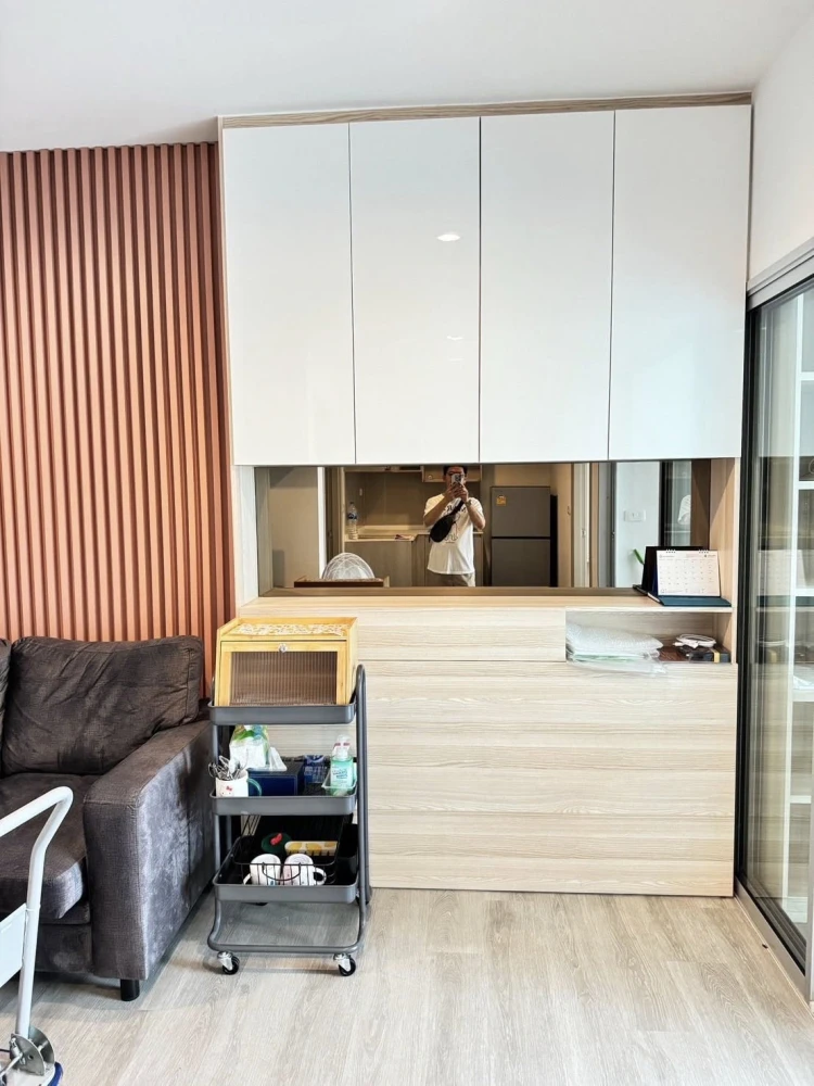 ให้เช่า ไอดีโอ จรัญฯ 70 - ริเวอร์วิว ห้องแบบ 1 Bedroom Plus วิวฝั่งเหนือ เห็นรัฐสภา พร้อมเฟอร์ฯบิวท์อิน ห้ามพลาด