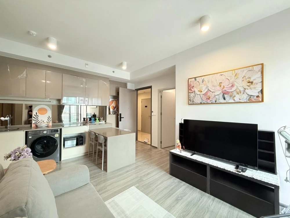 For rent, Ideo Chula Samyan, high floor, 2 bedrooms, stunning city view, ready to move in