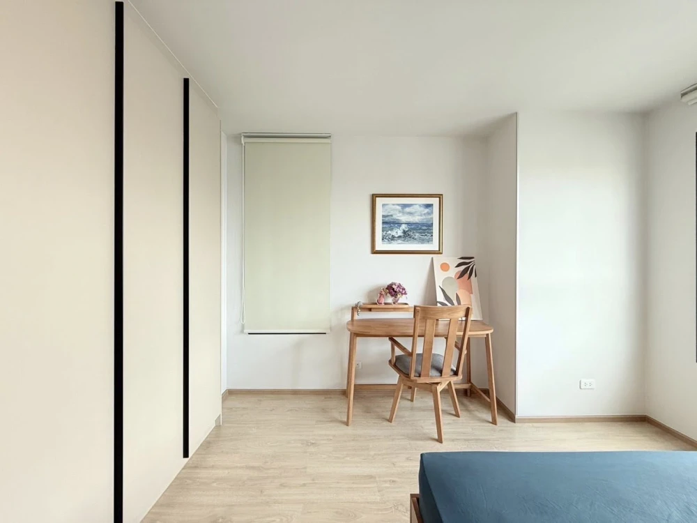 For rent, Ideo Chula Samyan, high floor, 2 bedrooms, stunning city view, ready to move in