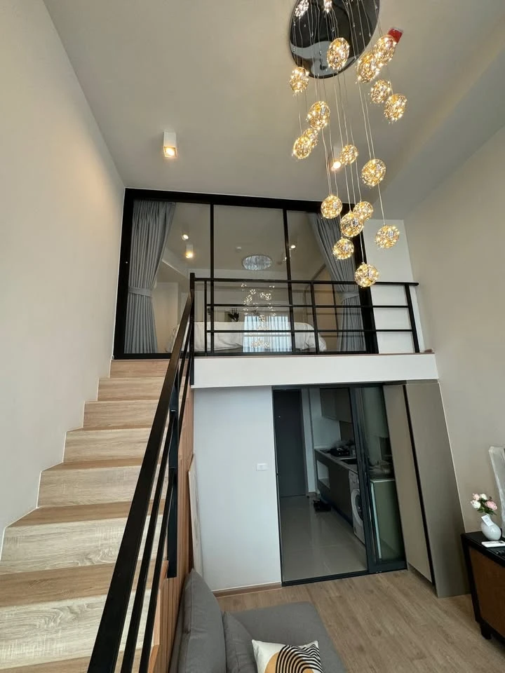 ให้เช่า ไอดีโอ พระราม 9 - อโศก ห้อง Duplex มาพร้อมสิ่งอำนวยความสะดวกครบ ราคาดี จองเลย