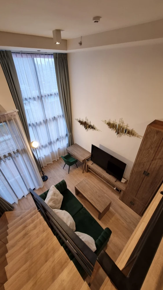 For sale rent: Ideo Rama 9-Asok, ready to move in, 30th floor, high view, complete facilities, book now.