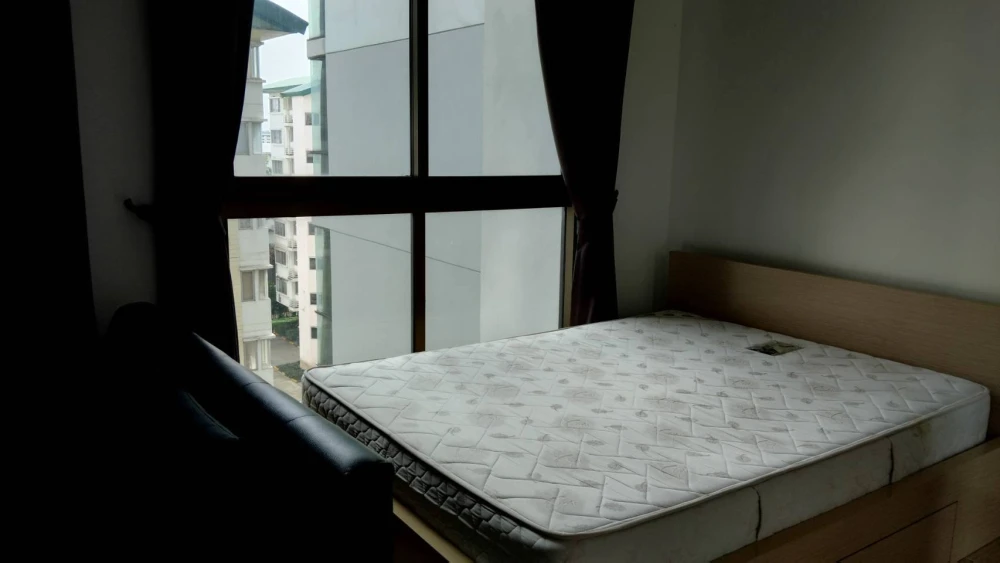 For rent, Ideo Mix Sukhumvit 103, 7th floor, good height, complete with electrical appliances. Just carry your bag and move in.