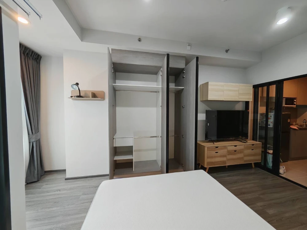 For rent!! Ideo Ramkhamhaeng - Lamsalee Station, 14th floor, east side, open view, not blocked, beautiful room, complete facilities, book now!!
