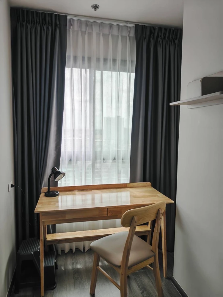 For rent!! Ideo Ramkhamhaeng - Lamsalee Station, 14th floor, east side, open view, not blocked, beautiful room, complete facilities, book now!!