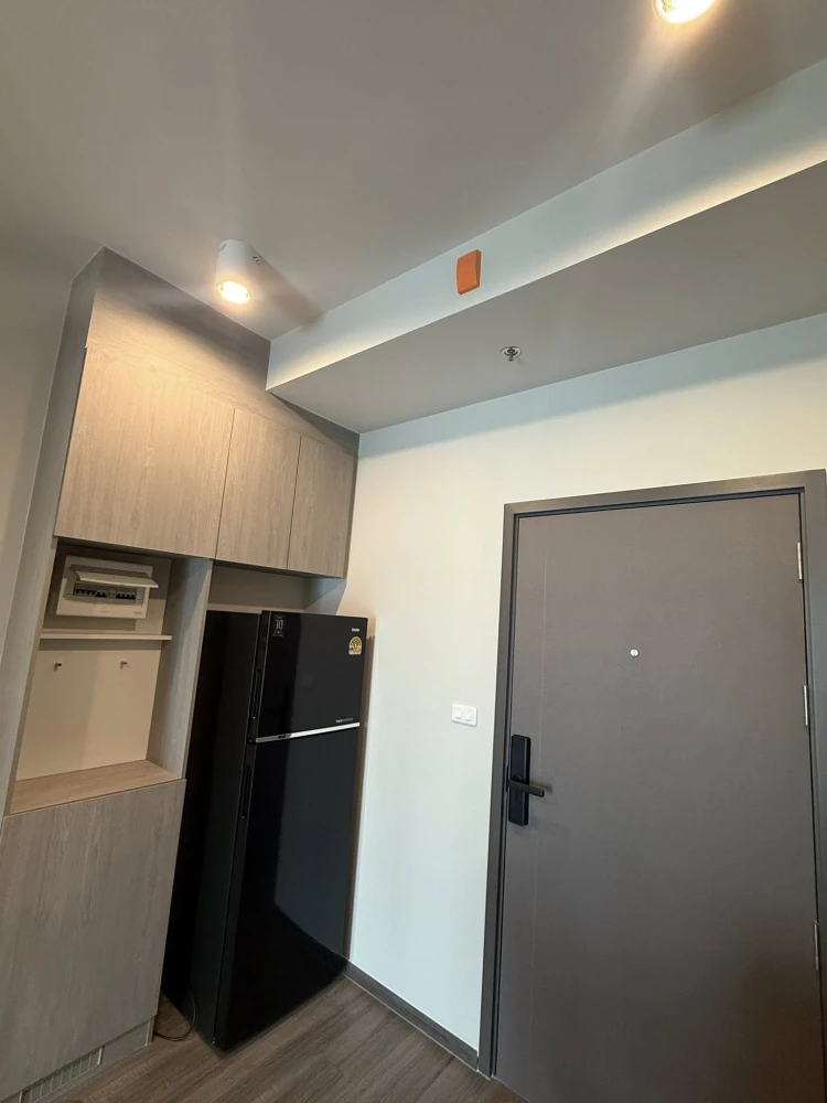 For rent: Ideo Ramkhamhaeng - Lamsalee Station, 15th floor, city view, see The Mall Bangkapi, pier, ready to move in immediately.