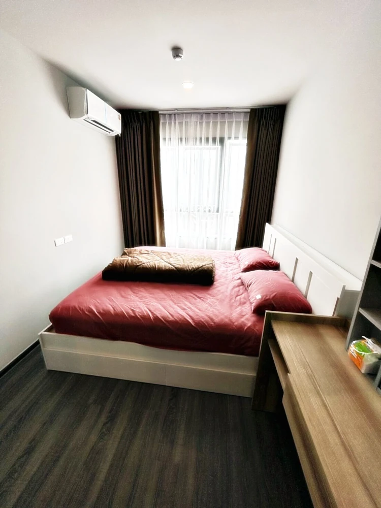 For rent!! Ideo Ramkhamhaeng - Lamsalee Station, 24th floor, beautiful room, fully furnished, ready to move in. Reserve now!!