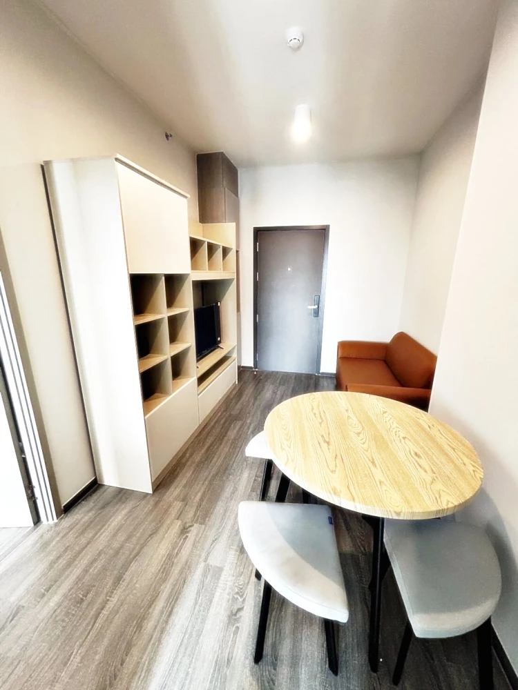 For rent!! Ideo Ramkhamhaeng - Lamsalee Station, 24th floor, beautiful room, fully furnished, ready to move in. Reserve now!!