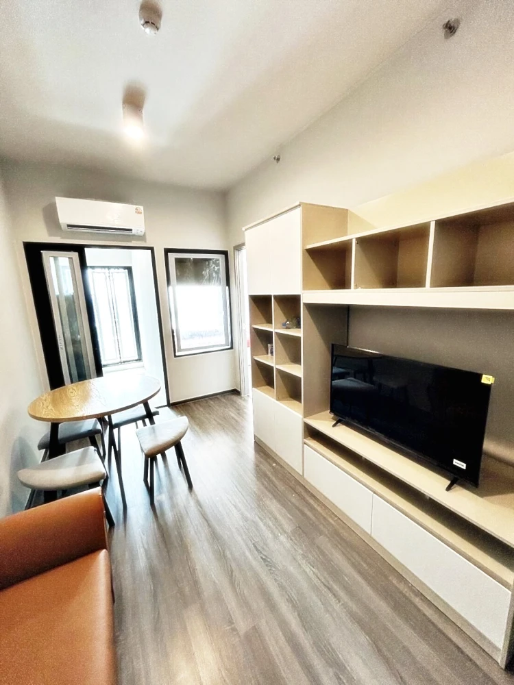 For rent!! Ideo Ramkhamhaeng - Lamsalee Station, 24th floor, beautiful room, fully furnished, ready to move in. Reserve now!!