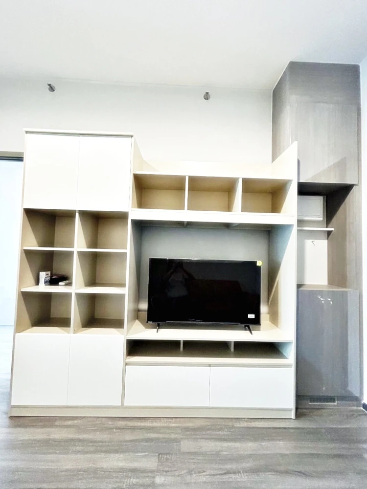 For rent!! Ideo Ramkhamhaeng - Lamsalee Station, 24th floor, beautiful room, fully furnished, ready to move in. Reserve now!!