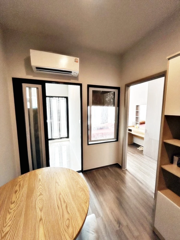 For rent!! Ideo Ramkhamhaeng - Lamsalee Station, 24th floor, beautiful room, fully furnished, ready to move in. Reserve now!!