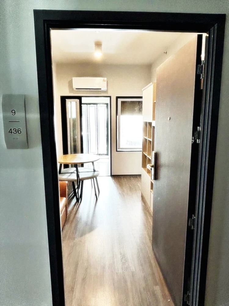 For rent!! Ideo Ramkhamhaeng - Lamsalee Station, 24th floor, beautiful room, fully furnished, ready to move in. Reserve now!!