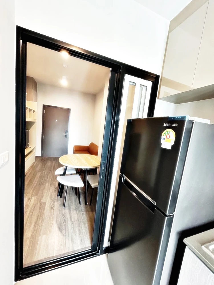 For rent!! Ideo Ramkhamhaeng - Lamsalee Station, 24th floor, beautiful room, fully furnished, ready to move in. Reserve now!!