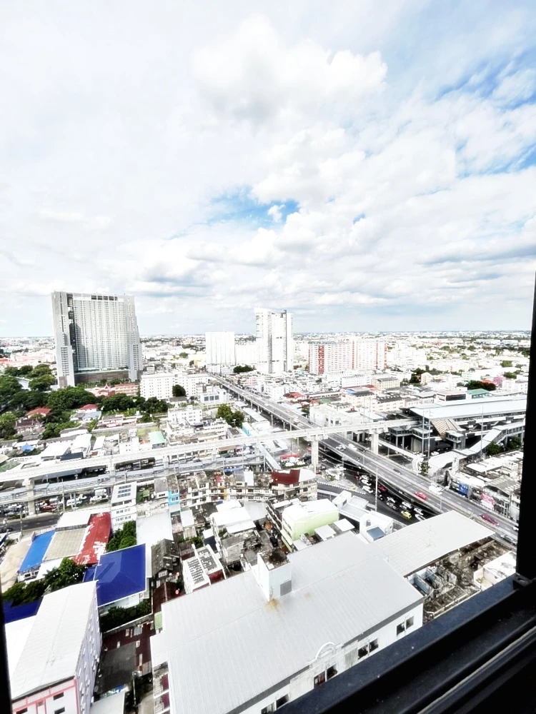 For rent!! Ideo Ramkhamhaeng - Lamsalee Station, 24th floor, beautiful room, fully furnished, ready to move in. Reserve now!!