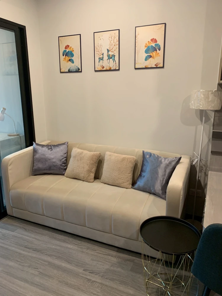 For rent: Ideo Ramkhamhaeng - Lamsalee Station, 1 Bed plus, fully furnished, very comfortable, reserve now, don't delay.