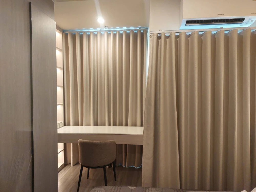 For rent: Ideo Ramkhamhaeng - Lam Sali Station. Ready to move in, fully furnished. Book now, don't miss out!